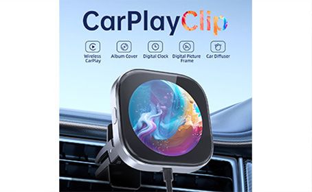 Ottocast Launched the World’s First and Only Wireless Carplay Adatper with Screen-CP91