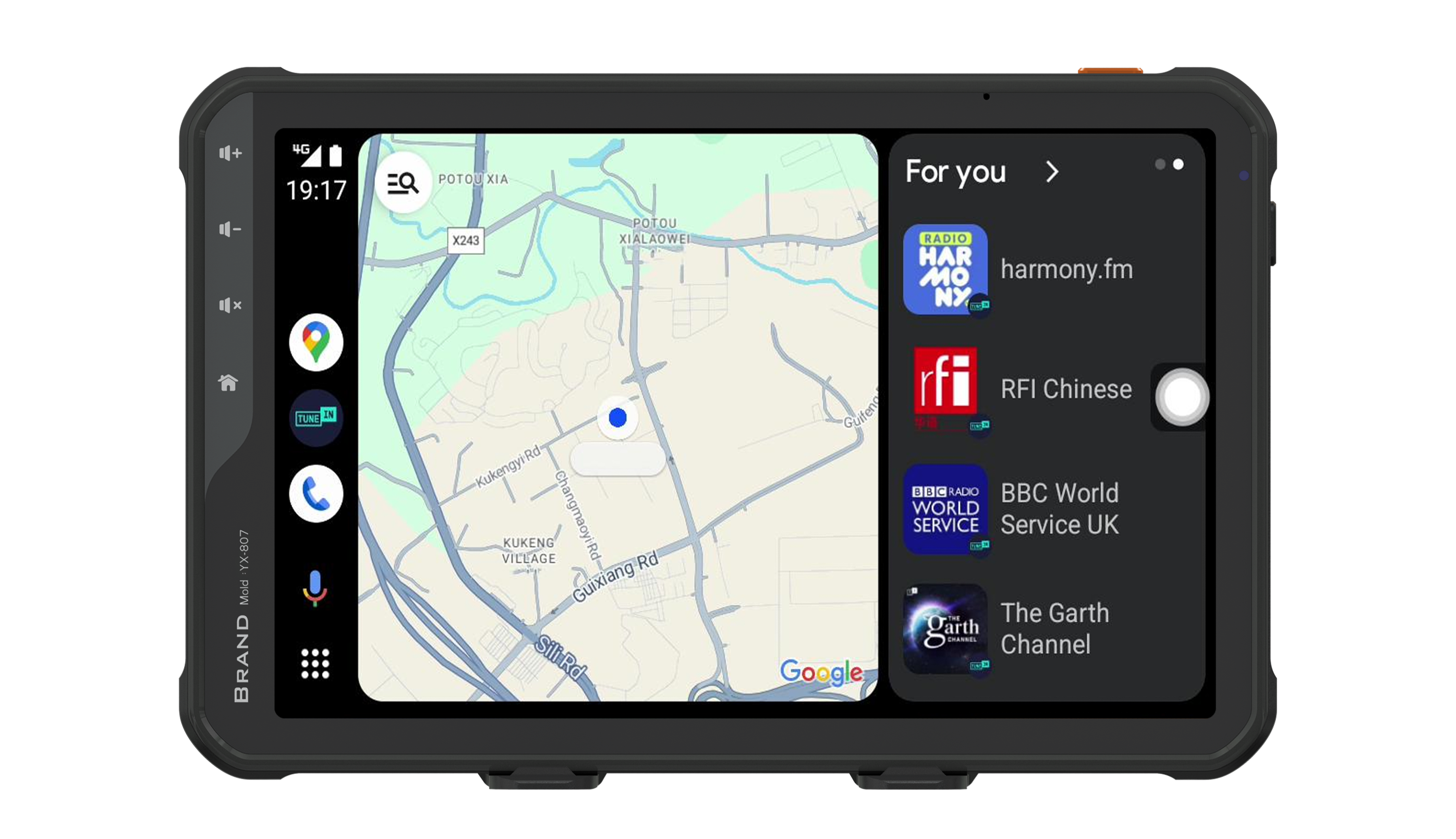 Android Sat Nav System