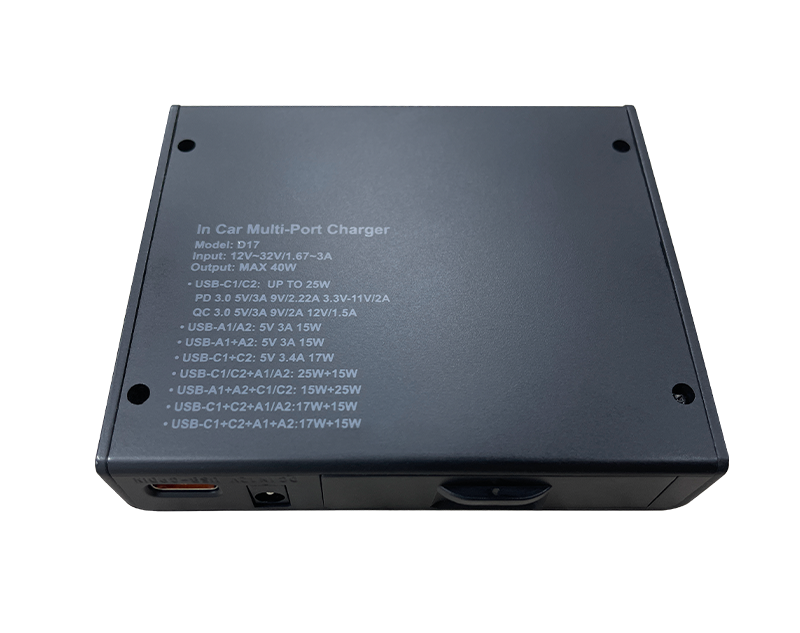 In Car Multi-Port Charger D17 